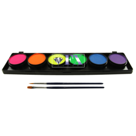 Diamond FX Palet a 6 neon incl. penseel